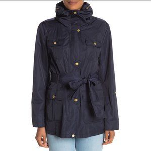 Cole Haan Hooded Rain Jacket
